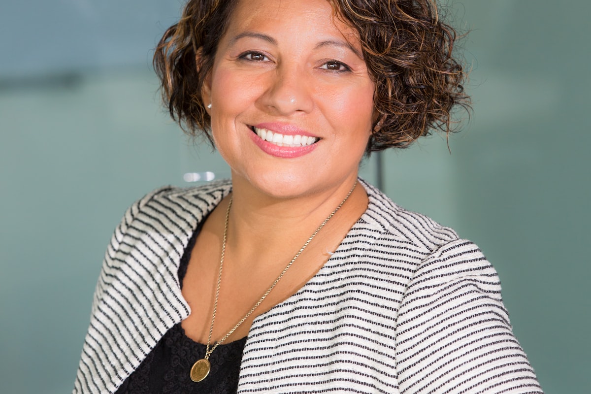 Bilingual care team member with resident